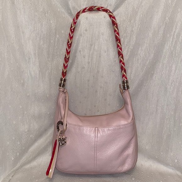 Brighton Handbags - Brighton Barbados Pink Ziptop Hobo
